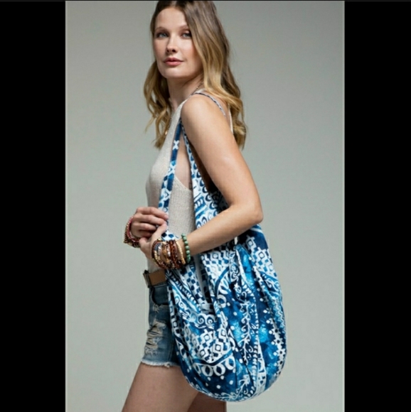 NWT Boho Gypsy Print Hobo Handbag Bohemian Spell - Picture 5 of 11